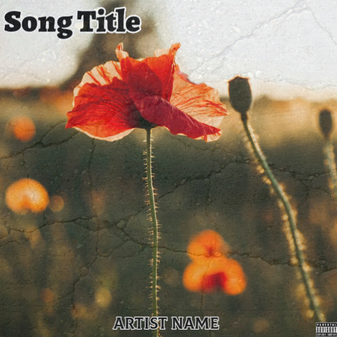 Brown Album Cover Album Cover Template | PosterMyWall