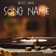 Brown Album Cover Album Cover Video template