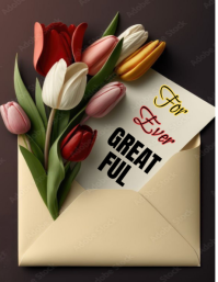 Brown Appreciation Card Design  Flyer (us Letter) Volante (Carta US) template