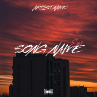 Brown  Cd Mixtape Album Cover  Album Cover template