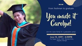 Create Free Graduation Party Flyers Postermywall