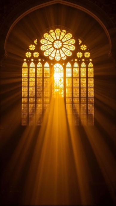 Copy of Brown Divine Glory Sun Rays | Christian Worship Church Stage ...