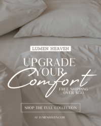 Marrón Bedding Collection Instagram Portrait Template - Page 5