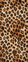 Brown Floral Leopard Print  Snapchat Geofilter template