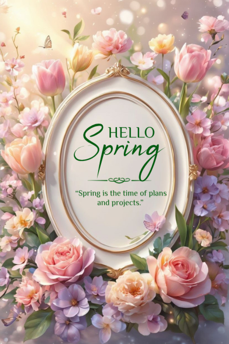 Copy of Brown Floral Spring Celebration Poster | PosterMyWall