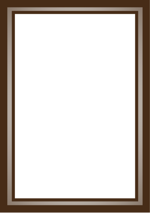 Brown Frame A4 template