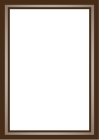 Brown Frame A4 template