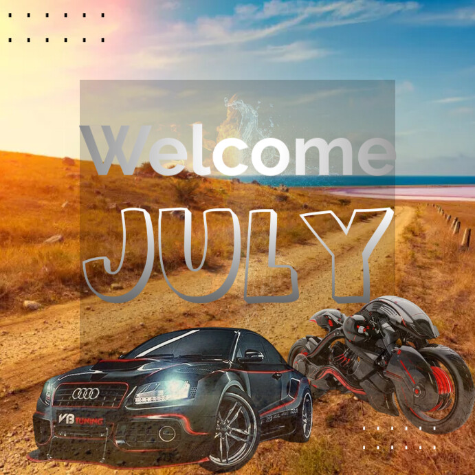 Brown Futuristic New Month Instagram Post Template | PosterMyWall