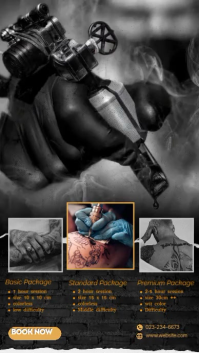 Black Tattoo Convention Instagram 快拍 Template