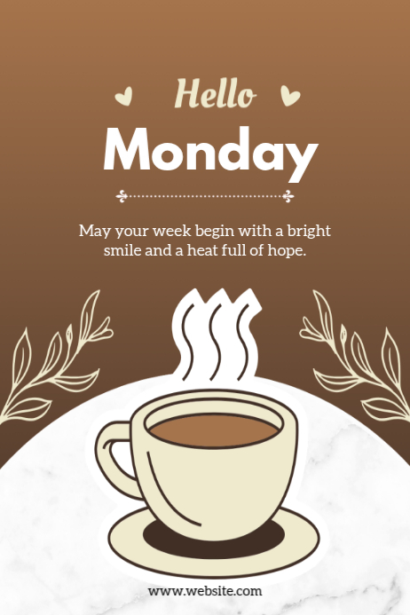 Monday Motivation Posters Template | PosterMyWall