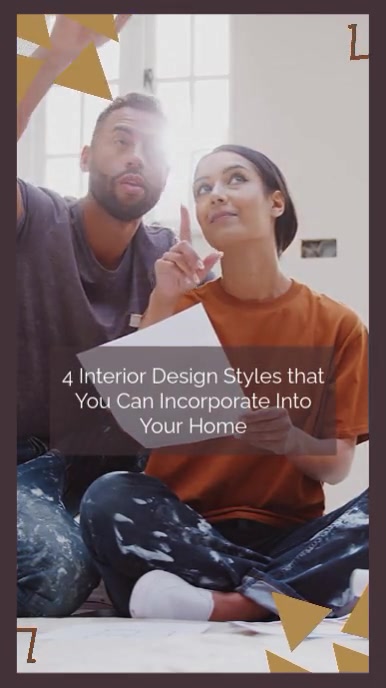 Brown Home Decor Tips Instagram Reel Template | PosterMyWall