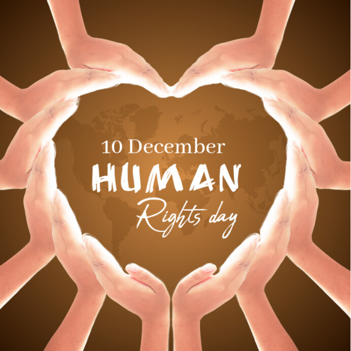 Copy of Brown Human Rights Day Instagram Post | PosterMyWall