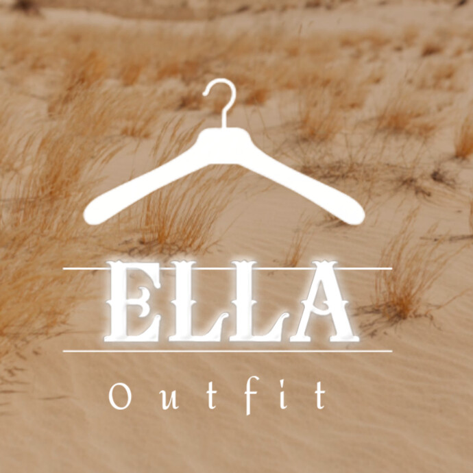 Brown Illustrative Clothe Design Logo Template | PosterMyWall