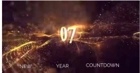 Brown Illustrative Countdown To New Year Facebook Event Cover template