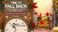 棕色 Daylight Saving Time Reminder Umbukiso Wedijithali Template