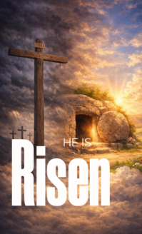 Brown Illustrative Easter Resurrection US Legal template