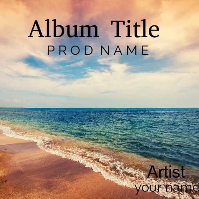 Copy of Brown Joyful Aesthetic Album Cover | PosterMyWall