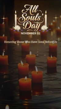 Sort All Souls Day เรื่องราวบน Instagram Template