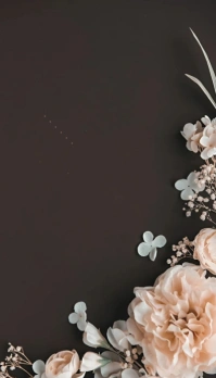 Brown Joyful Bridesmaid  Business Card template