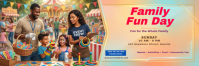 Castanho Family Fun Day En-tête Twitter Template