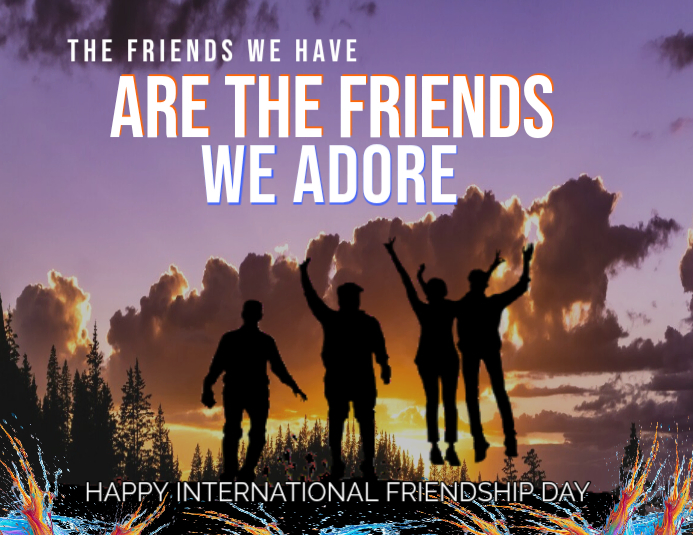 Modèle Friendship Day Celebration | PosterMyWall