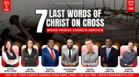 Brown Joyful Good Friday Service Youtube Thumbnail template
