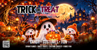 Nero Halloween Festival Рекламное объявление Facebook Template