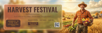 Castanho Harvest Festival ส่วนหัว Twitter Template
