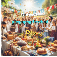 Brown Joyful National Pangapog Festival Day  Instagram Post template