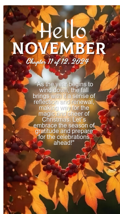 Copy of Brown Joyful November Massage Instagram Story | PosterMyWall