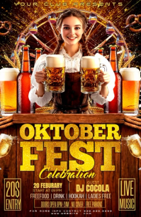 Oktoberfest Celebration Isigamu Sekhasi Ububanzi Template