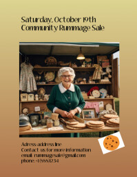 Rummage Sale Flyer Template | PosterMyWall