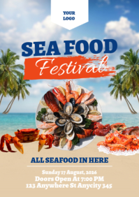 Brun Seafood Festival A2 Template