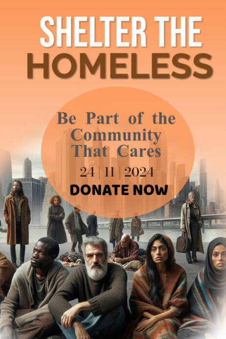 Homeless Outreach Event Flyers Template | PosterMyWall