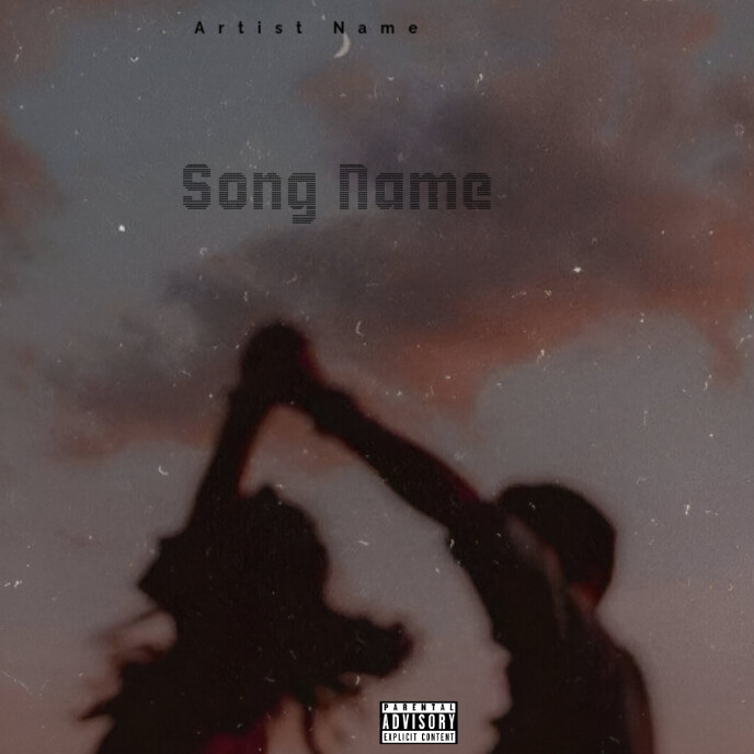 Brown Joyful Song Album Cover Template | PosterMyWall