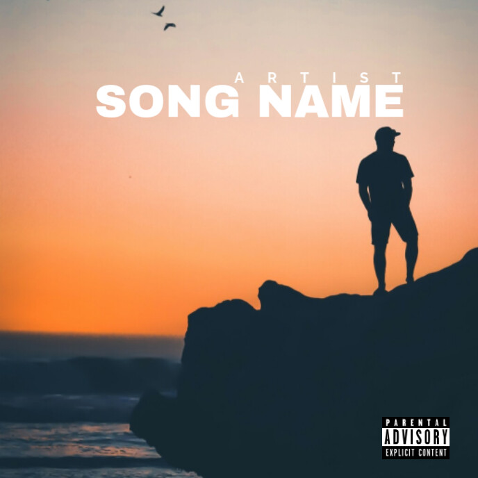 Brown Joyful Song Album Cover Template | PosterMyWall