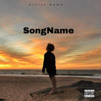 Brown Joyful Song Album Cover Template | PosterMyWall