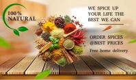 Brown Joyful Spice's Sticker  Tag template