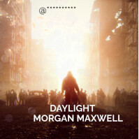 Brown Joyful Urban Shadows Brown Hoodie Album Cover  Album Cover template