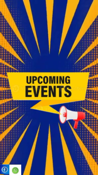 Brown List-based Upcoming Event Youtube Short template