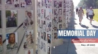 Brown Maksimalis Memorial Day Ads  Foto Sampul Saluran Youtube template
