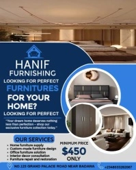 Brown Maximalist “stylish Furniture, Unbeatable Prices” Instagram Portrait template