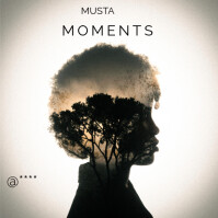 Brown Maximalist Album Cover Album Cover Capa de álbum template