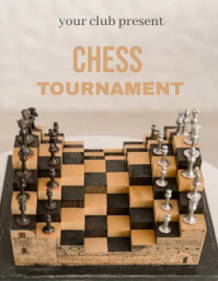 Chess Tournament Ads Template | PosterMyWall