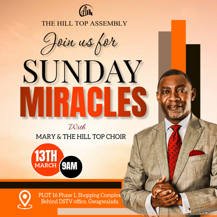 Copy of Brown Maximalist Church Flyers Instagram Post | PosterMyWall