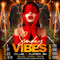 Brown Maximalist Club Event Promotion Instagram Post Video Instagram-opslag template