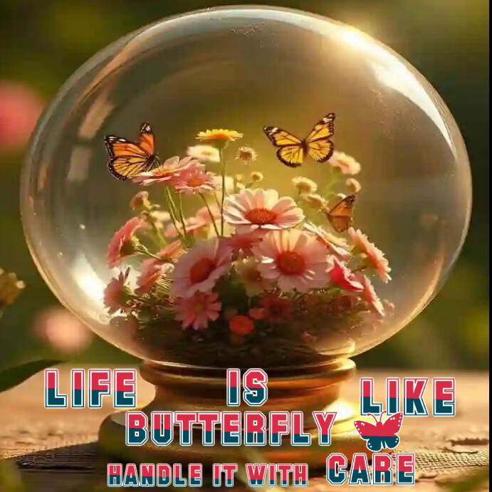 Brown Maximalist Earth Inside Life Instagram Post template