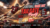 Bruin Football Tailgate Party Ekran reklamowy Template