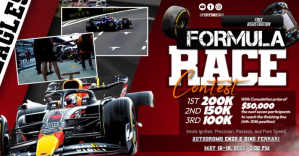Brown Maximalist Formula Race  Facebook Shared Image Isithombe Esabiwe ku-Facebook template