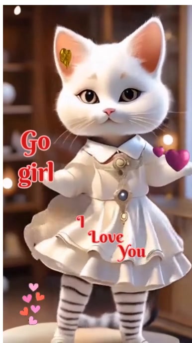 Brown Maximalist Go Girl, I Love You  Instagram Reel template